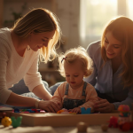 A couple raising a child with special needs