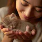 A family pet helping heal emotional wounds