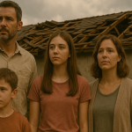 A family rebuilding after natural disaster
