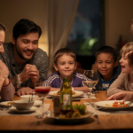 A family torn apart by misunderstanding finally reconciling