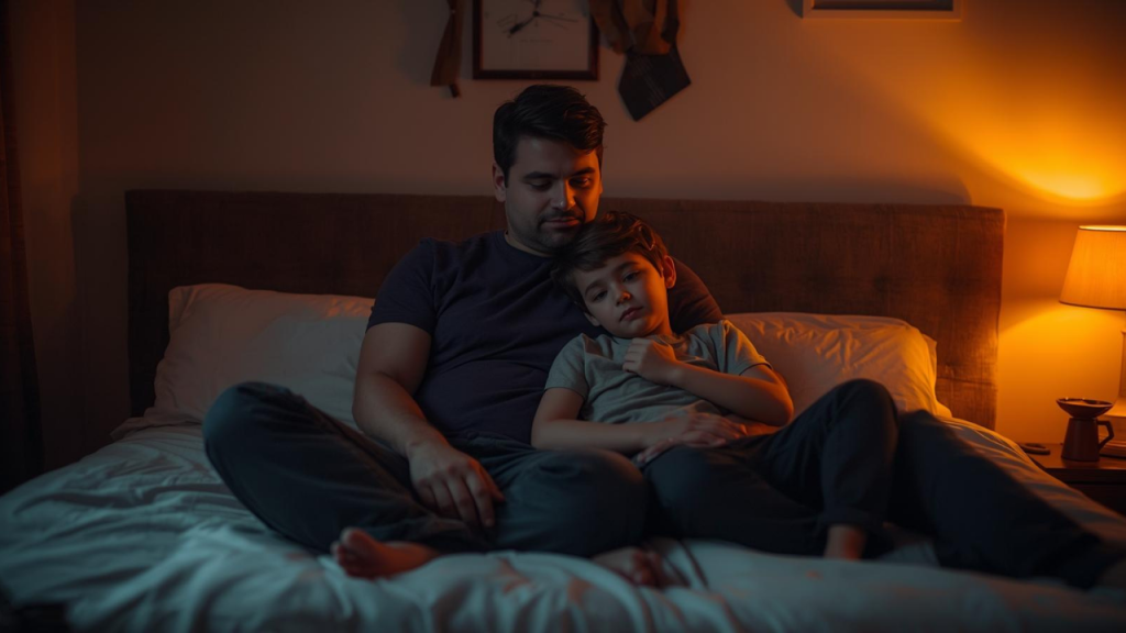 A father learning to connect with his introverted child