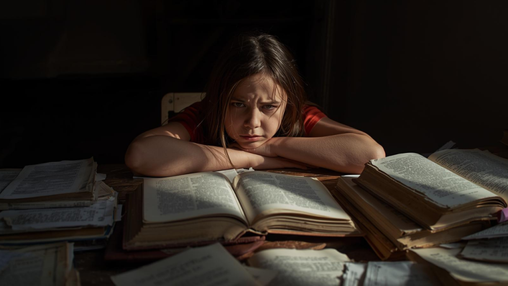 A gifted child feeling trapped by expectations