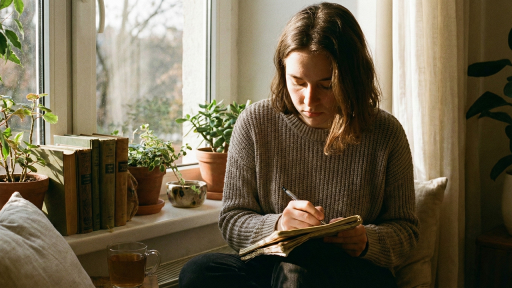 A girl finding her voice after years of silence