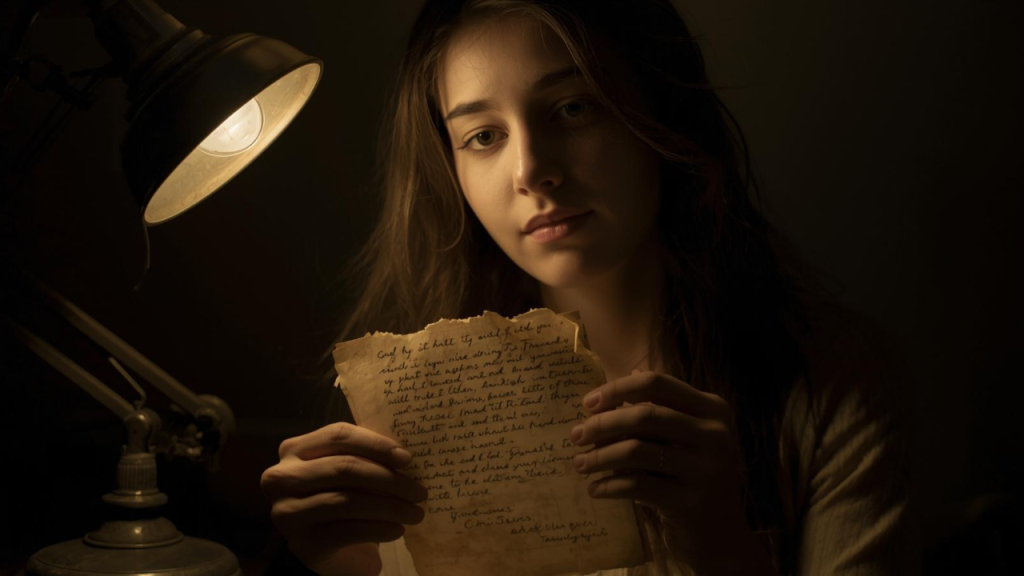 A letter from the past changing everything