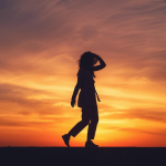 A person realizing their worth after heartbreak