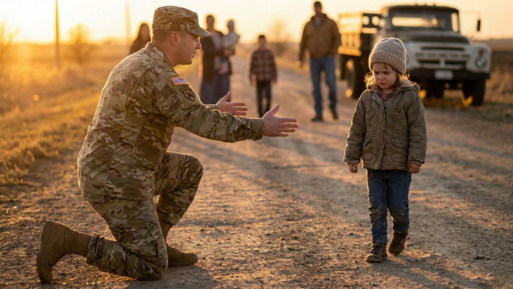 A soldier returning home to a family that has changed