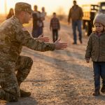 A soldier returning home to a family that has changed