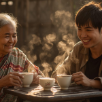 A stranger becoming like family