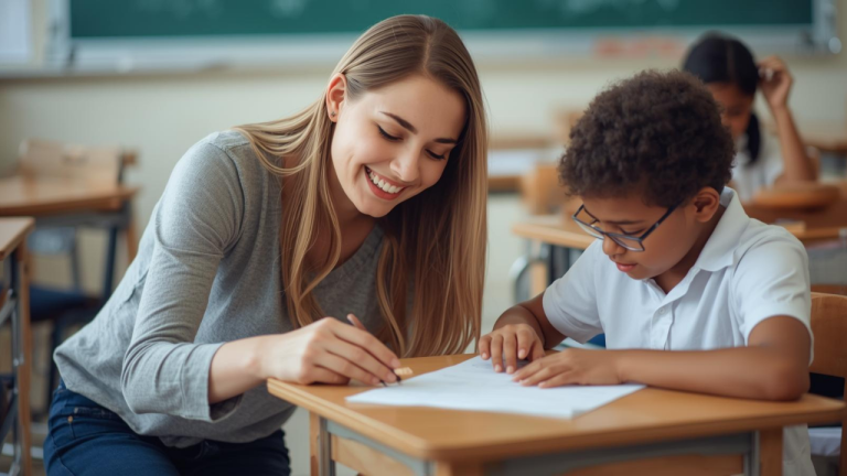 A teacher changing a troubled student’s life