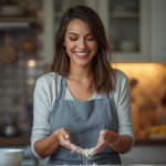A woman finding courage to pursue her passion