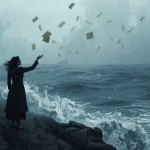 A woman letting go of guilt she carried for years