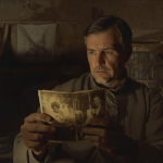 A young man discovering a family secret